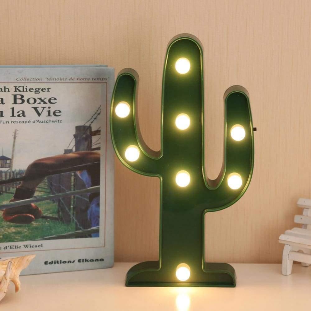 Cactus Marquee LED Light The Umbrella store