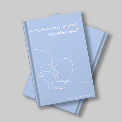 Love yourself Hardcover Journal | BTS Army Journal | BTS Journal- BTS inspired Notebook