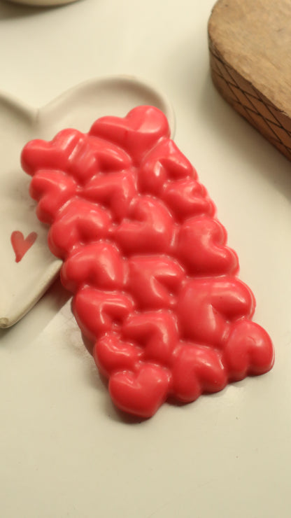 Scented heart Wax Melt bar