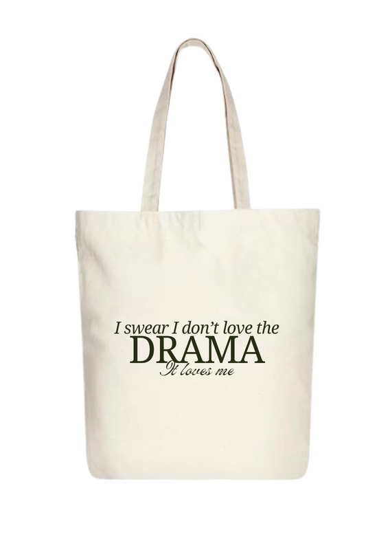 I swear I don't love the drama it loves me | Taylor swift Tote bag - Reputation