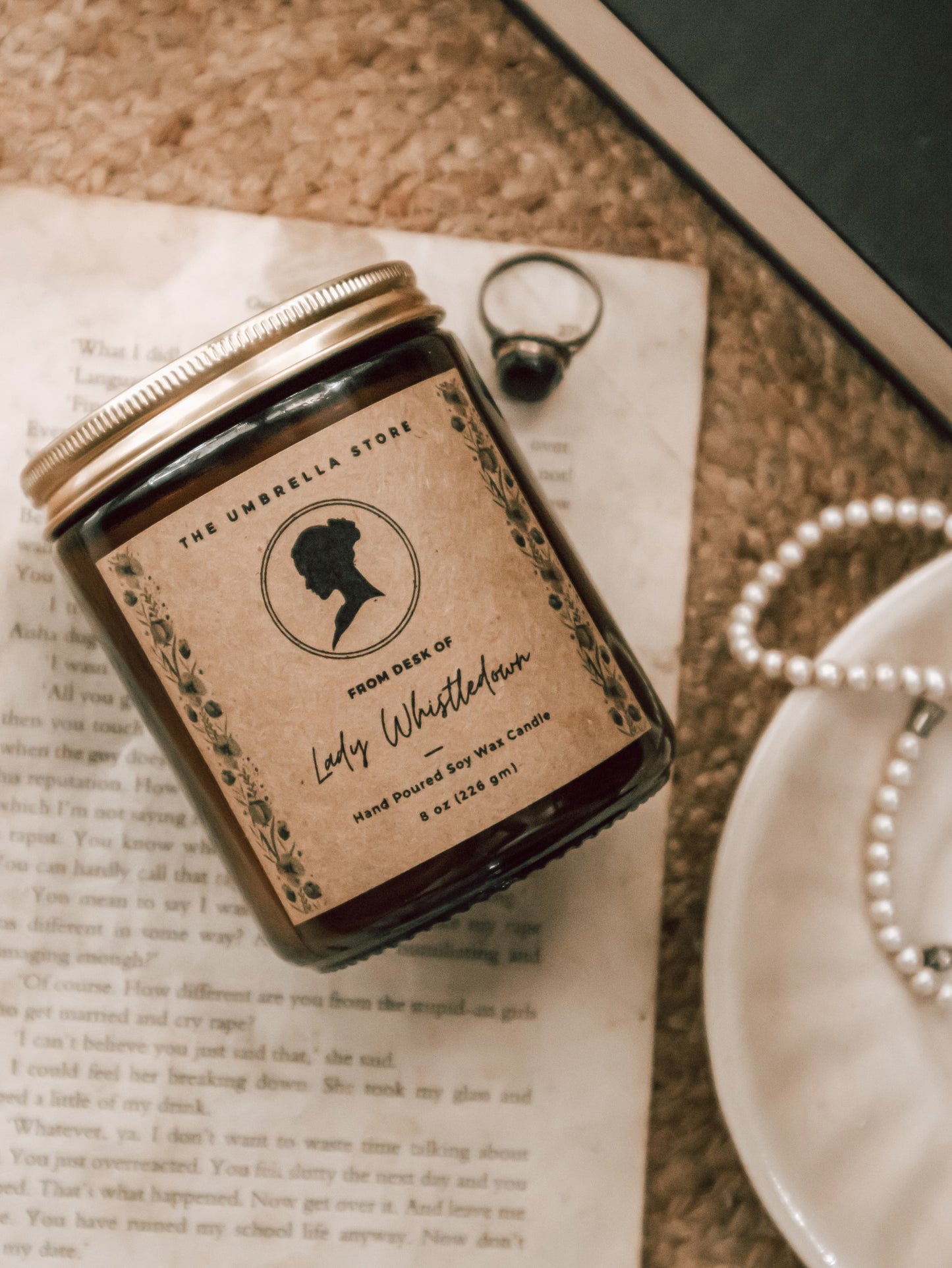 From Desk of Lady Whistledown Scented Candle | Bridgerton Collection