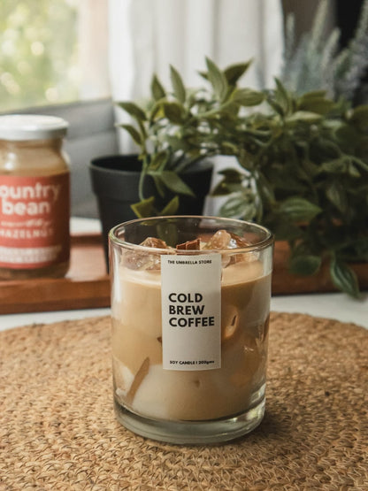 Cold Brew Coffee Candle | ICED COFFEE CANDLE