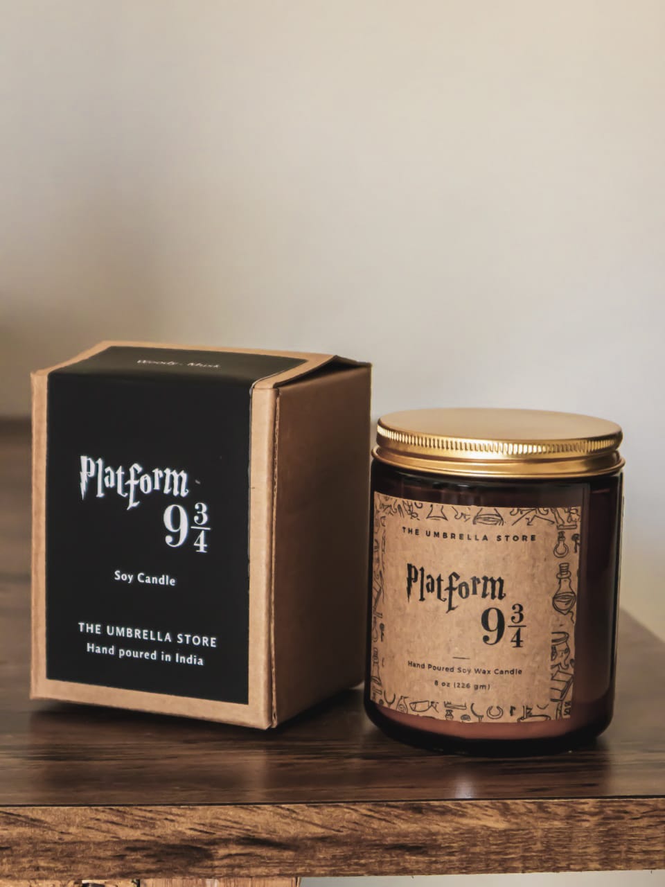 Platform 93/4 Scented Candle- Harry Potter Series