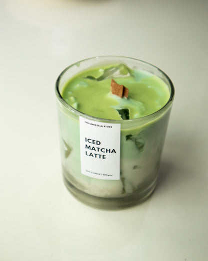 Iced Matcha Candle | MATCHA MILK CANDLE