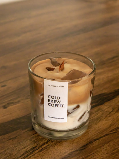 Cold Brew Coffee Candle | ICED COFFEE CANDLE