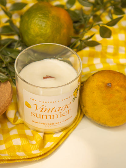 Vintage Summer scented candle