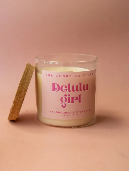 Delulu Girl scented candle