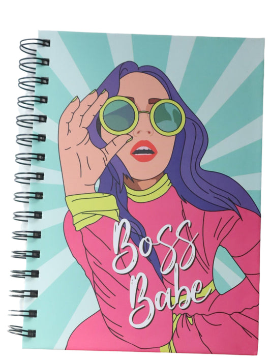 Boss Babe Spiral Notebook- Ruled