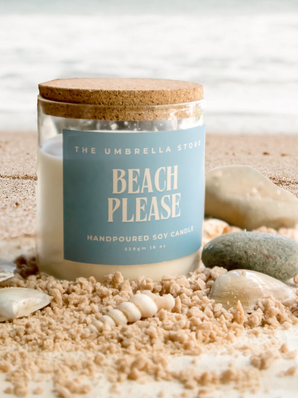 Beach Please Scented Candle