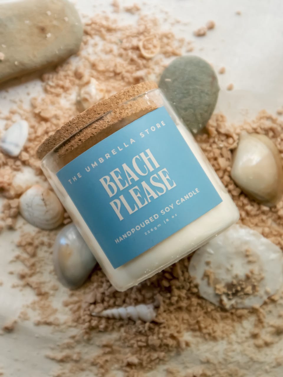 Beach Please Scented Candle