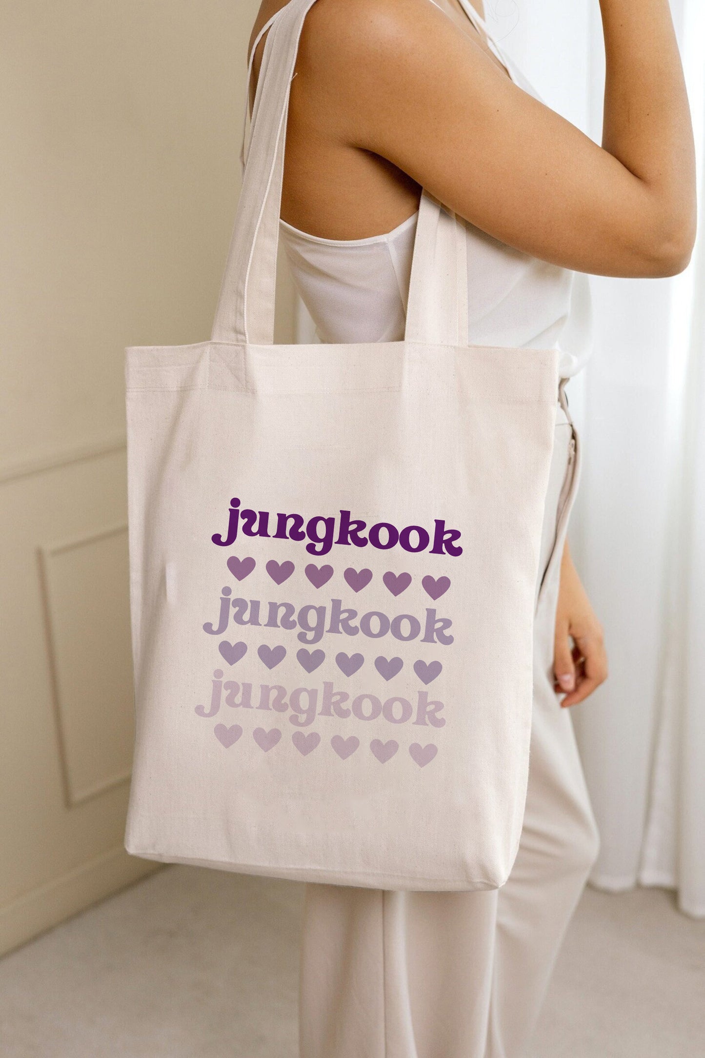 Jungkook Tote Bag- BTS merch