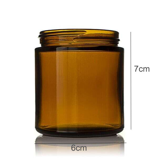 Amber Jars, Candle container- 100ml | EMPTY JAR