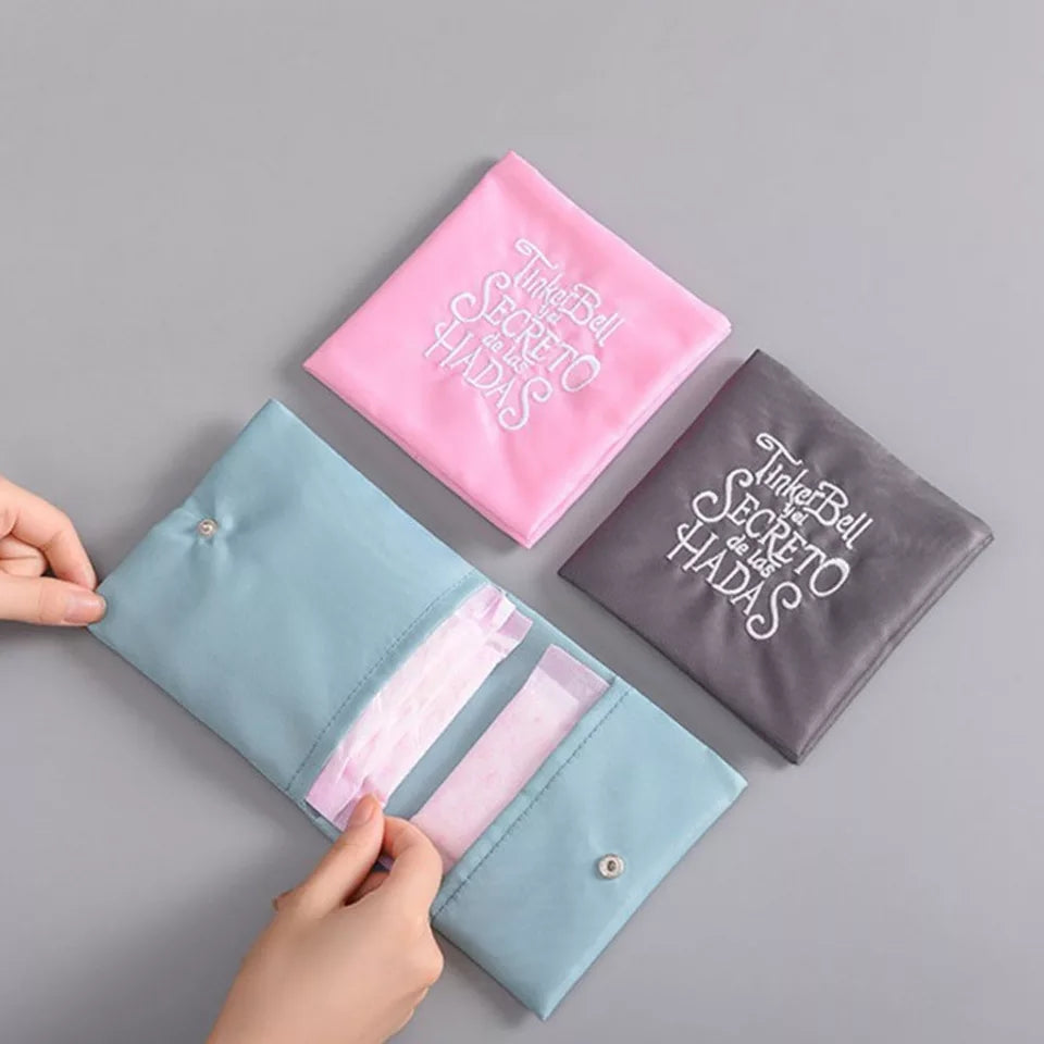 Amazon.com: 4 Pieces Sanitary Napkin Storage Bags Period Bag for Teen Girls  Pad Bags for Period for School Sanitary Pouch for Feminine Products Sanitary  Pad Storage Bag with Zipper for Teen Girls